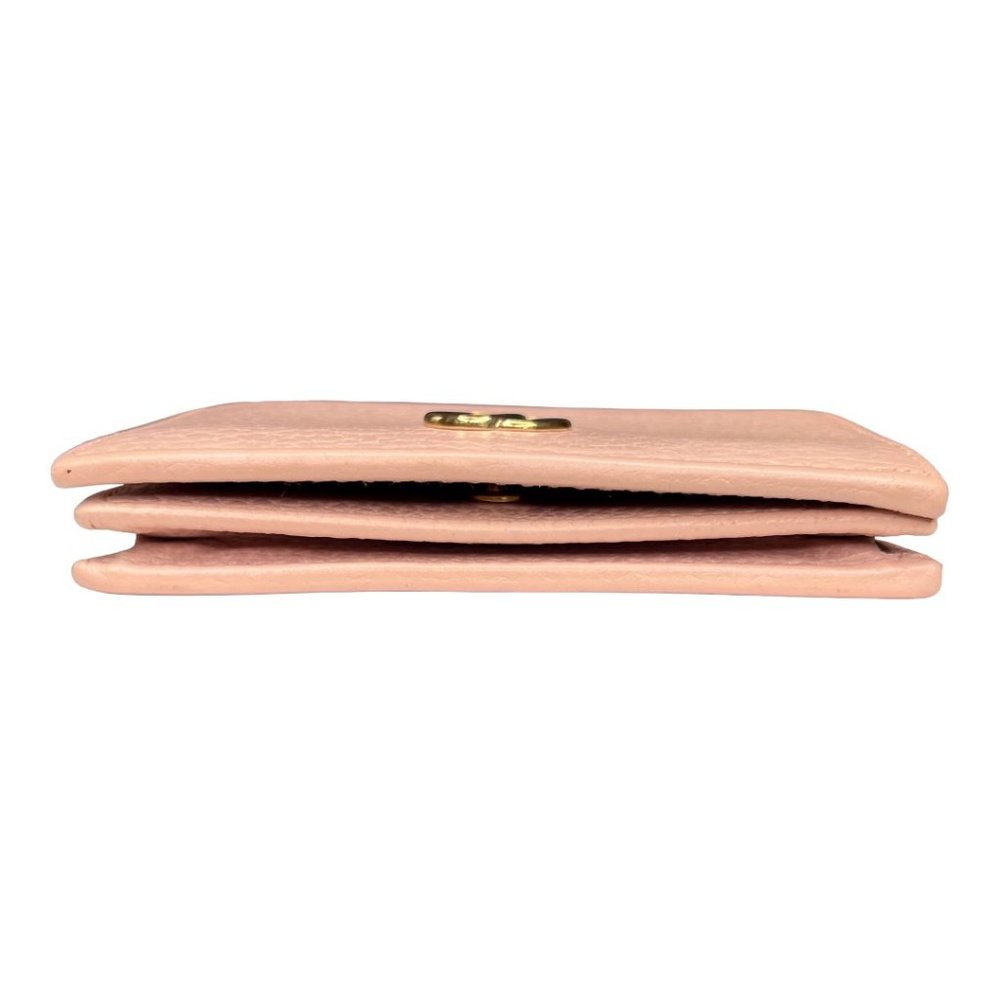 Gucci Marmont Card Case Pebbled Leather Wallet - Picture 4 of 14